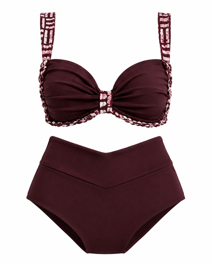 THE ROUGE PALM 2-PIECE SWIM SET Lili Creation
