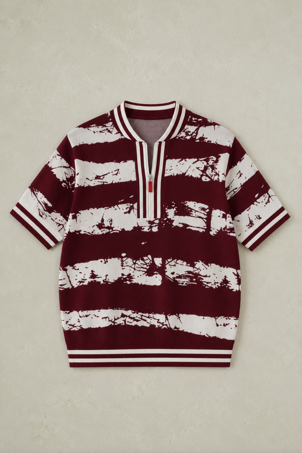 TRIBAL KNIT UNISEX POLO Lili Creation