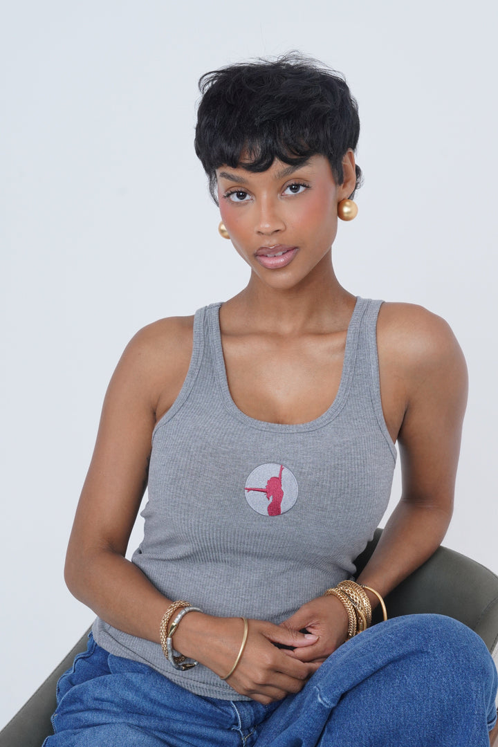 THE GREY ESSENTIAL TANK TOP Lili Creation