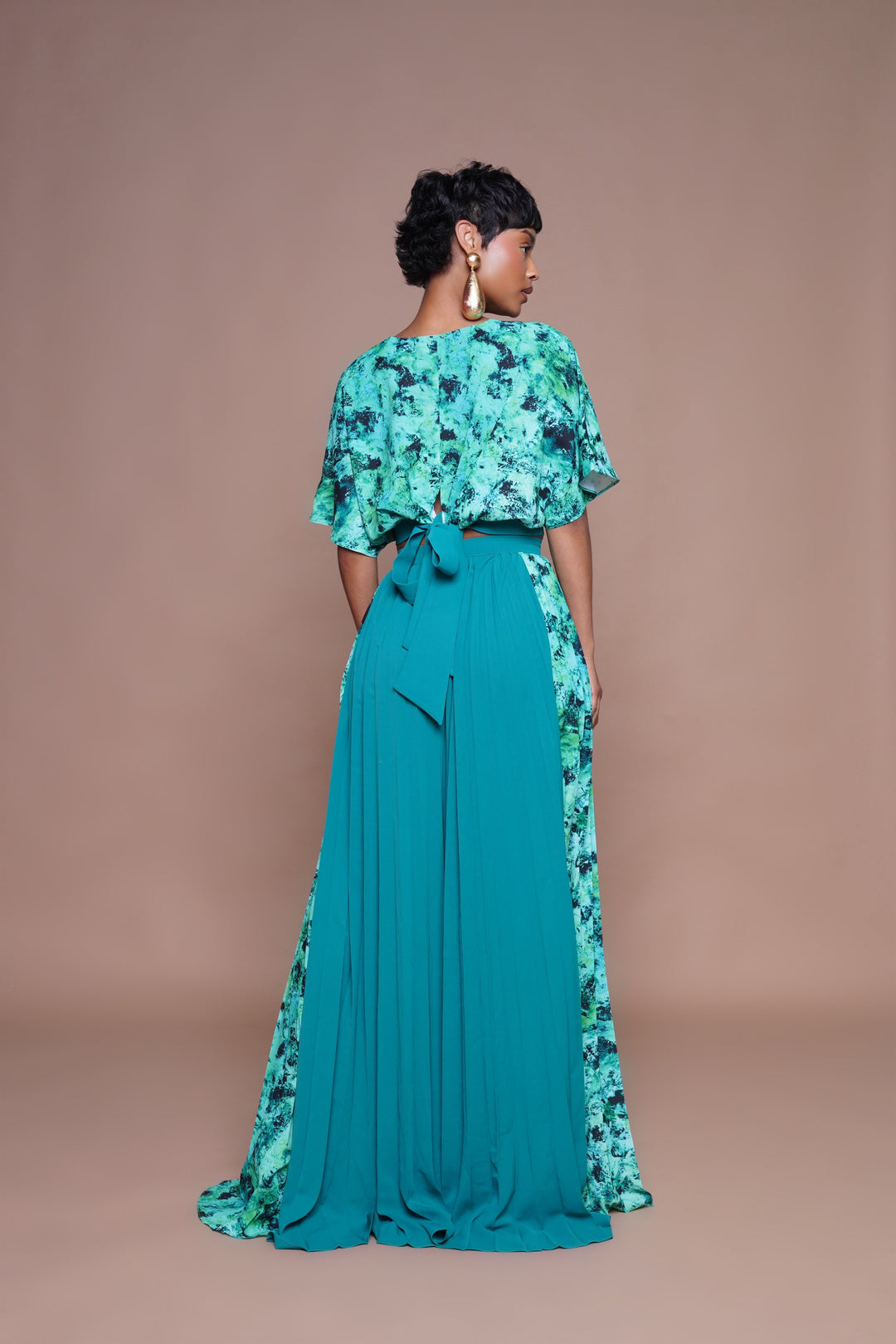 SANKOFA PLEATED PANT SET Lili Creation
