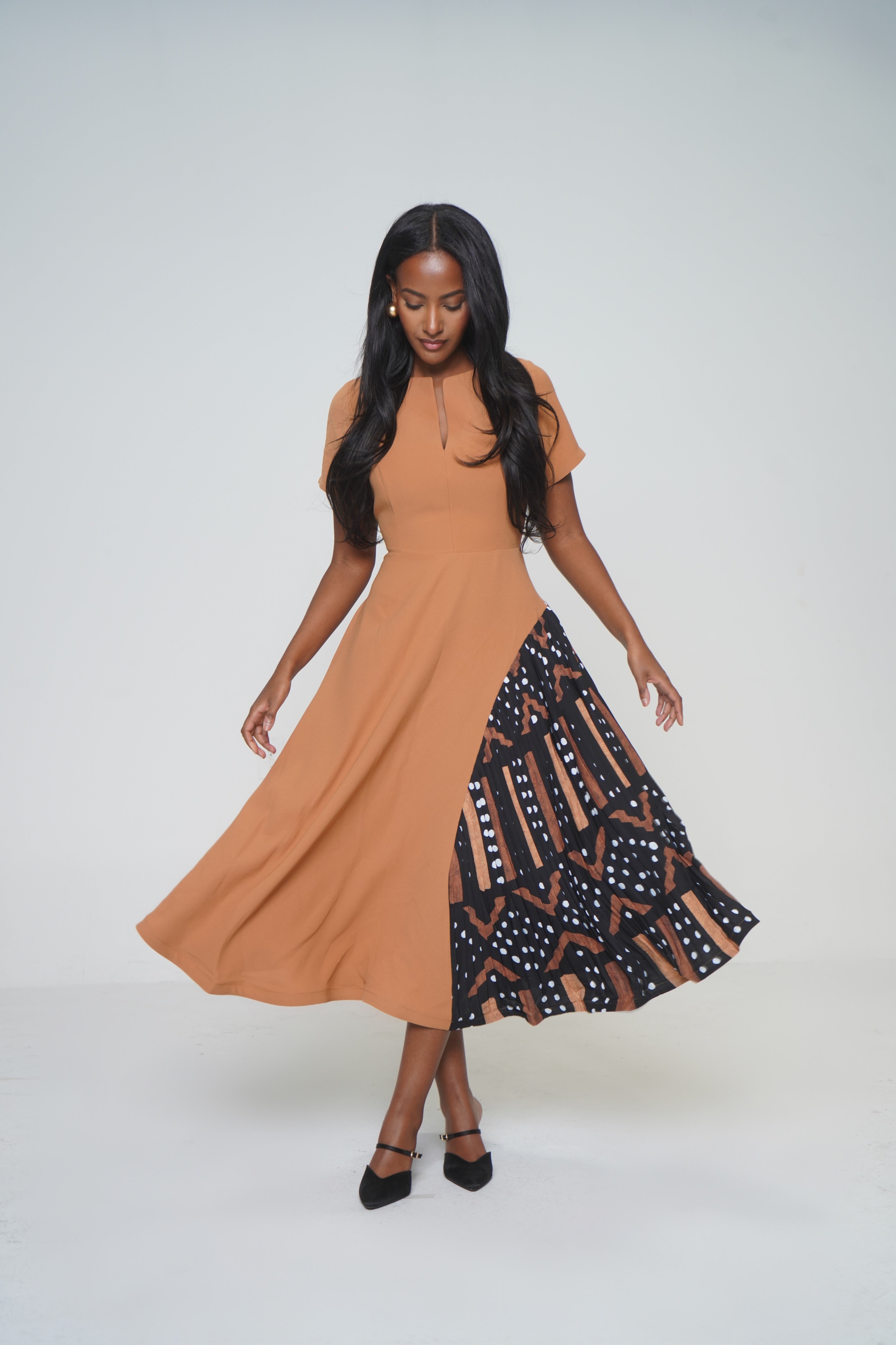 HOLLY MIDI DRESS Lili Creation