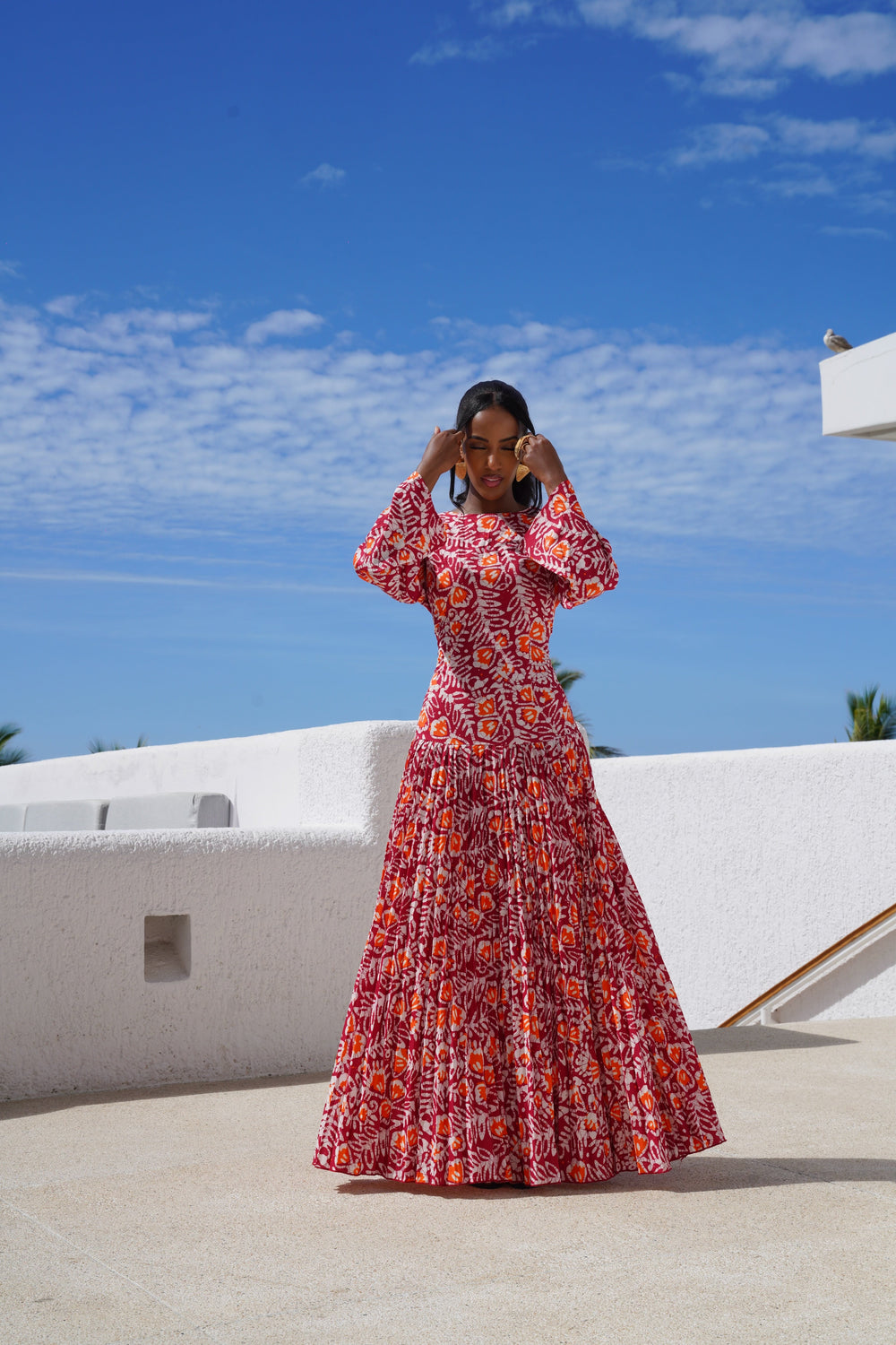 THE CABO SUNSET MAXI DRESS Lili Creation