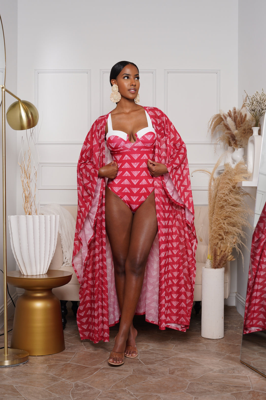 SABINA ONE PIECE IN RED Lili Creation