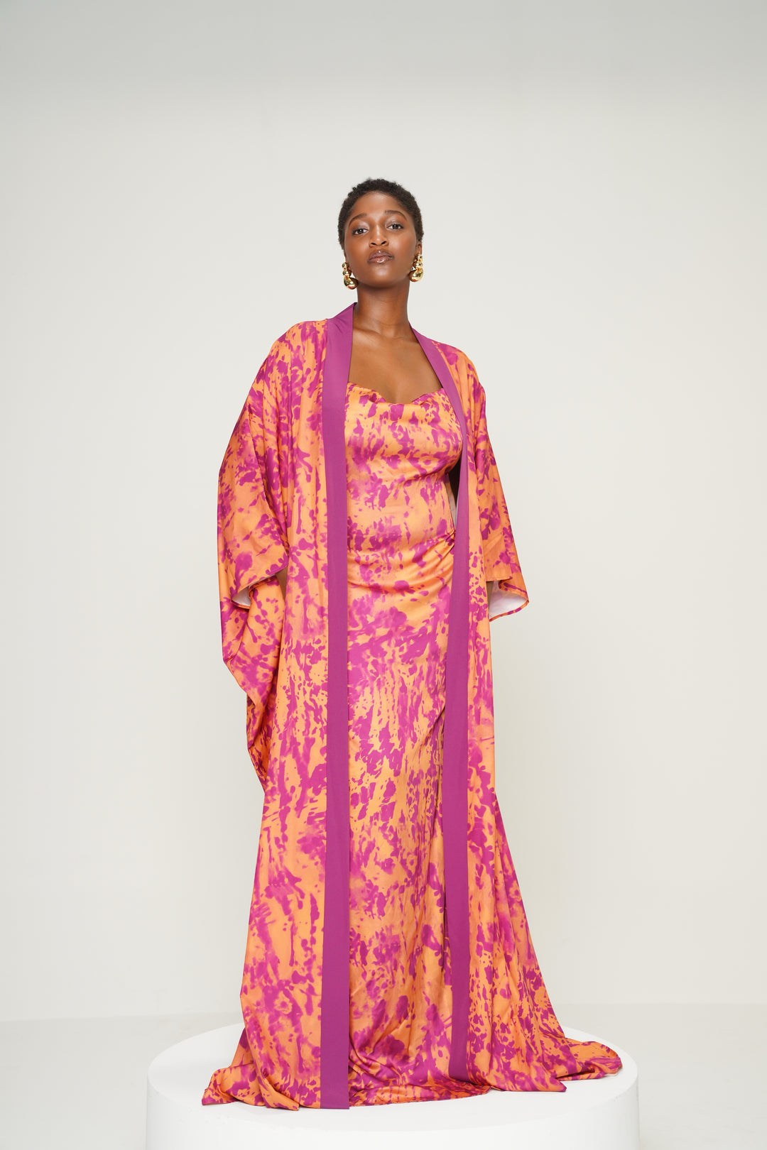 KIMONO SATIN PRINT Lili Creation