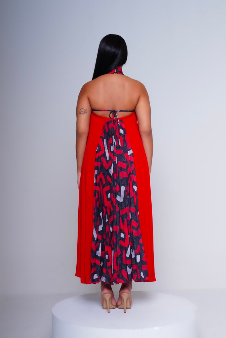 SAVANAH HALTER DRESS Lili Creation