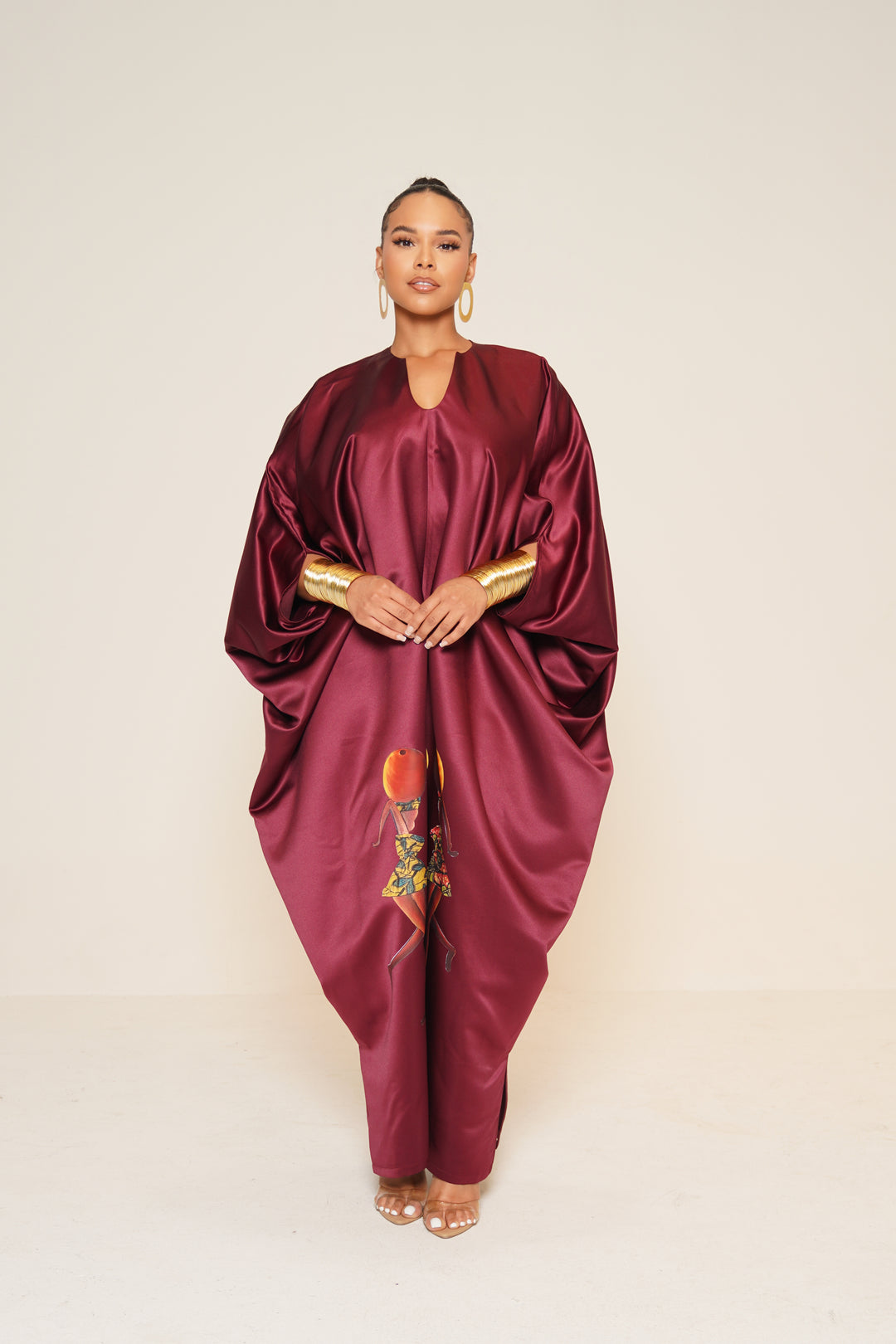Elegant African Boubou Dress – Lili Creation