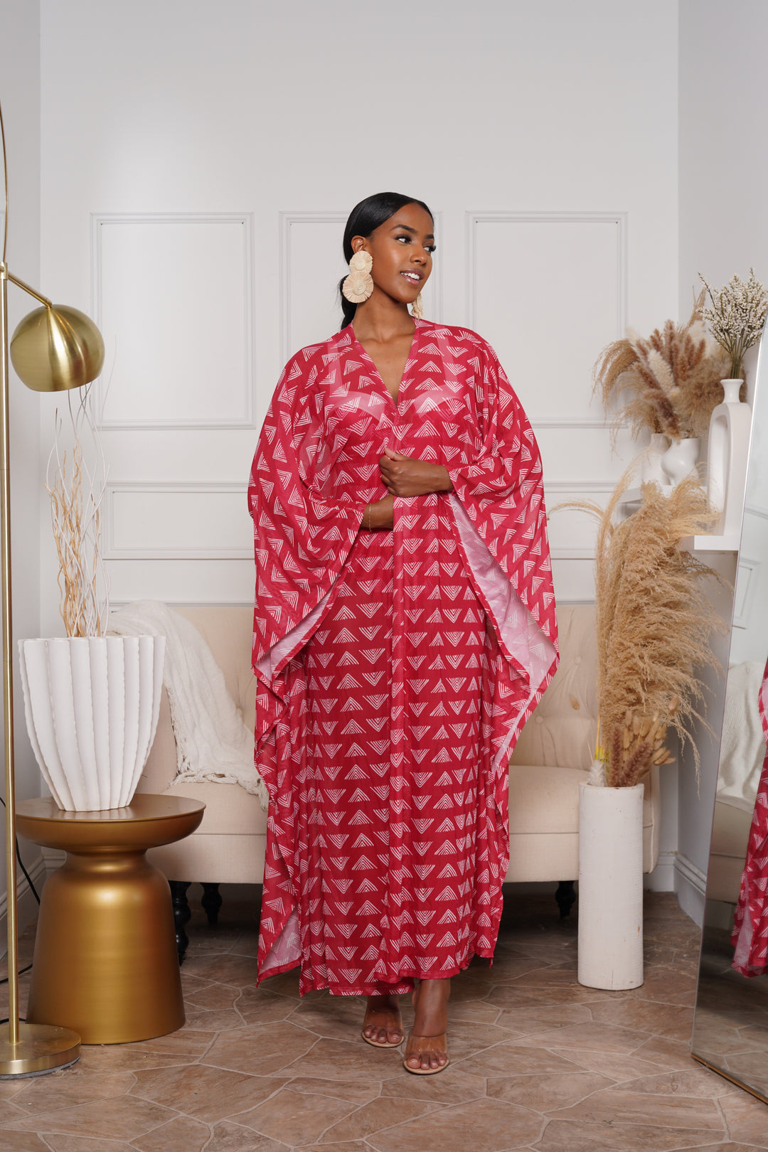 SABINA COVER UP IN RED Lili Creation