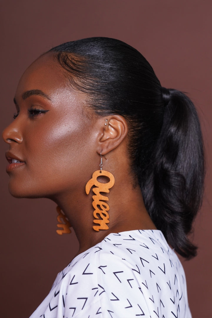 QUEEN STATEMENT EARRINGS Lili Creation