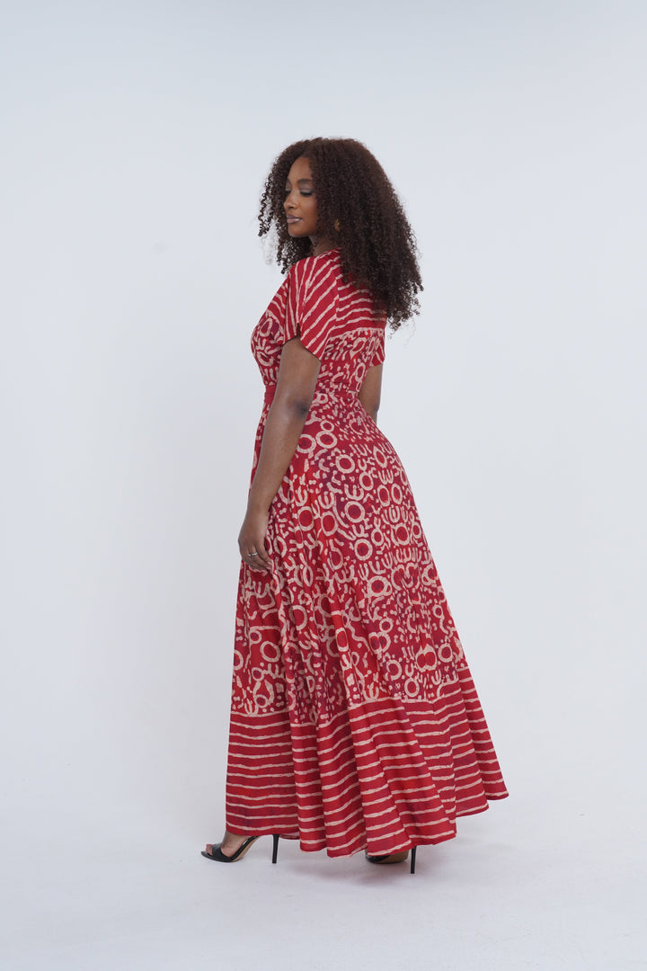 SANAA MAXI DRESS Lili Creation
