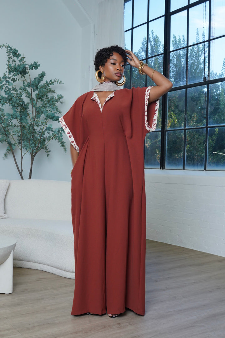 IMANI CREPE JUMPSUIT Lili Creation