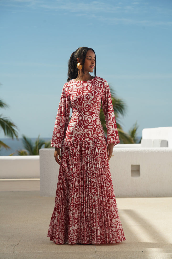 THE CABO SUNSET MAXI DRESS Lili Creation