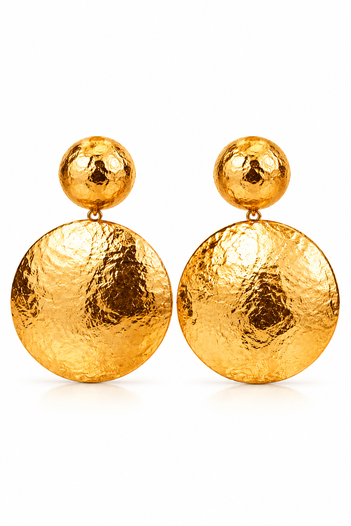 AYO GOLD EARRINGS Lili Creation