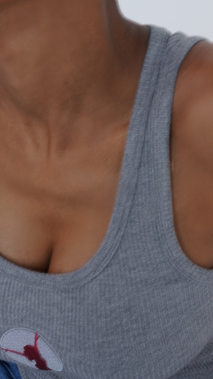 THE GREY ESSENTIAL TANK TOP Lili Creation