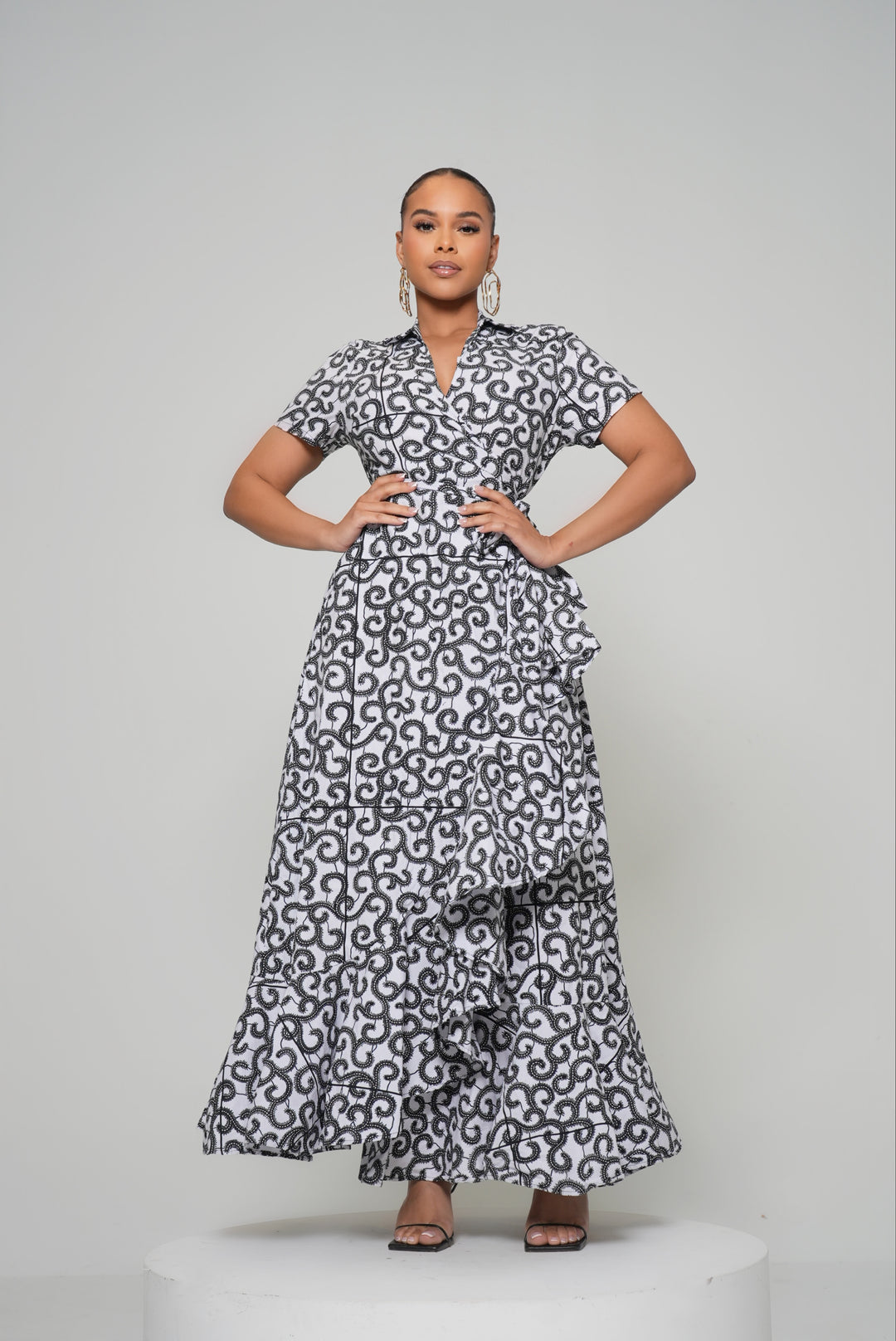 ROBE MAXI JARDIN