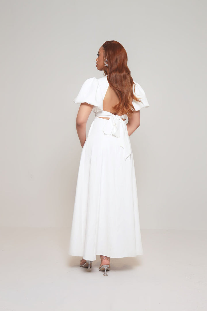 WHITE DRESS Lili Creation