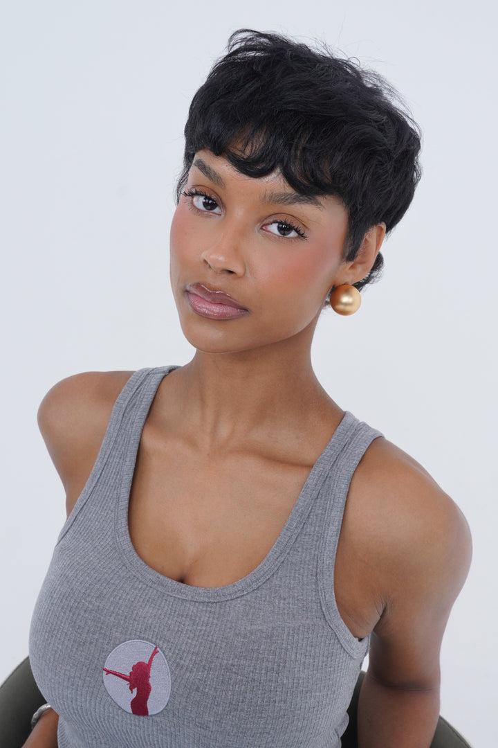 THE GREY ESSENTIAL TANK TOP Lili Creation
