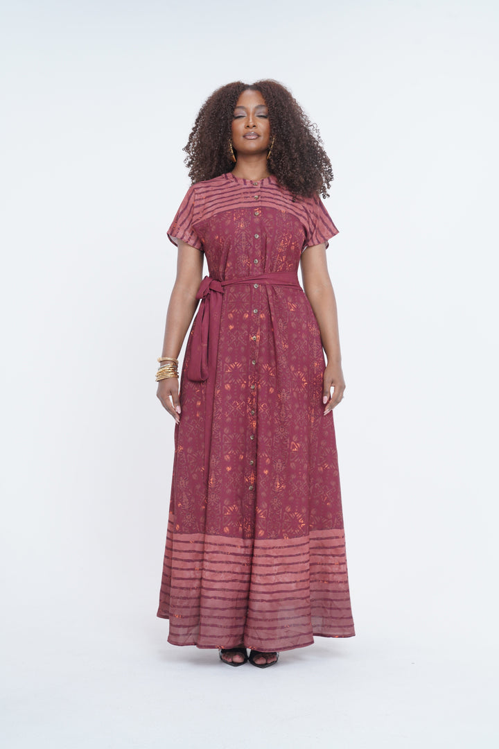 SANAA MAXI DRESS Lili Creation