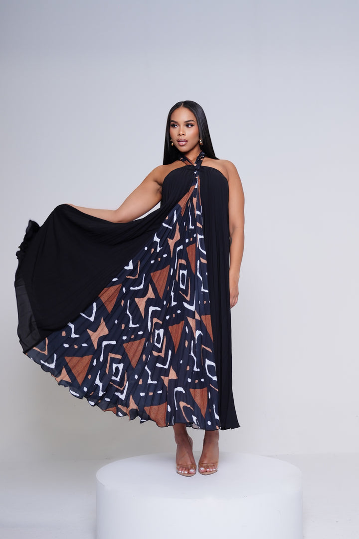 SAVANAH HALTER DRESS Lili Creation