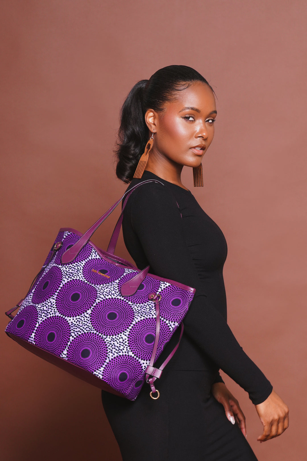 Stylish African Tote Bags – Lili Creation
