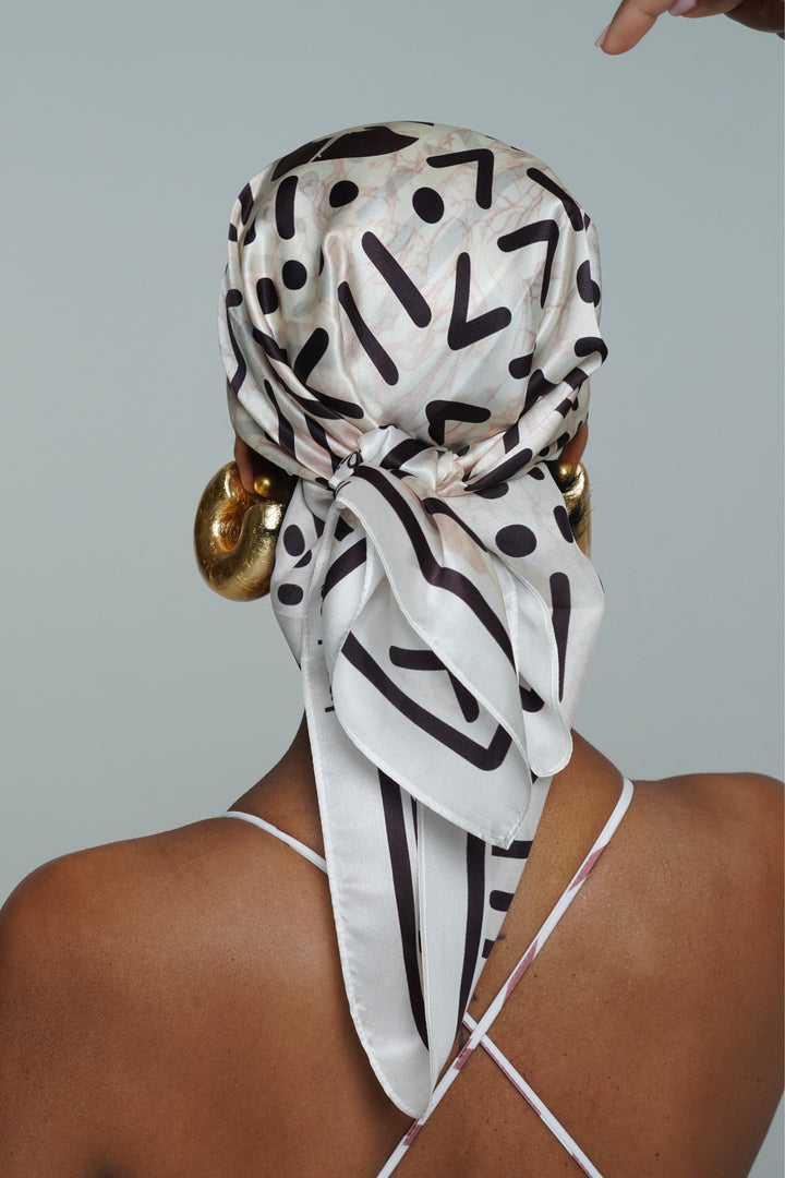 ZURI SATIN SCARF Lili Creation