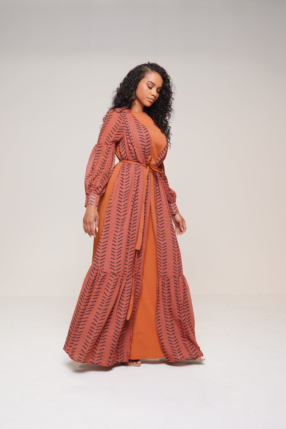 AMANI KIMONO MAXI DRESS Lili Creation