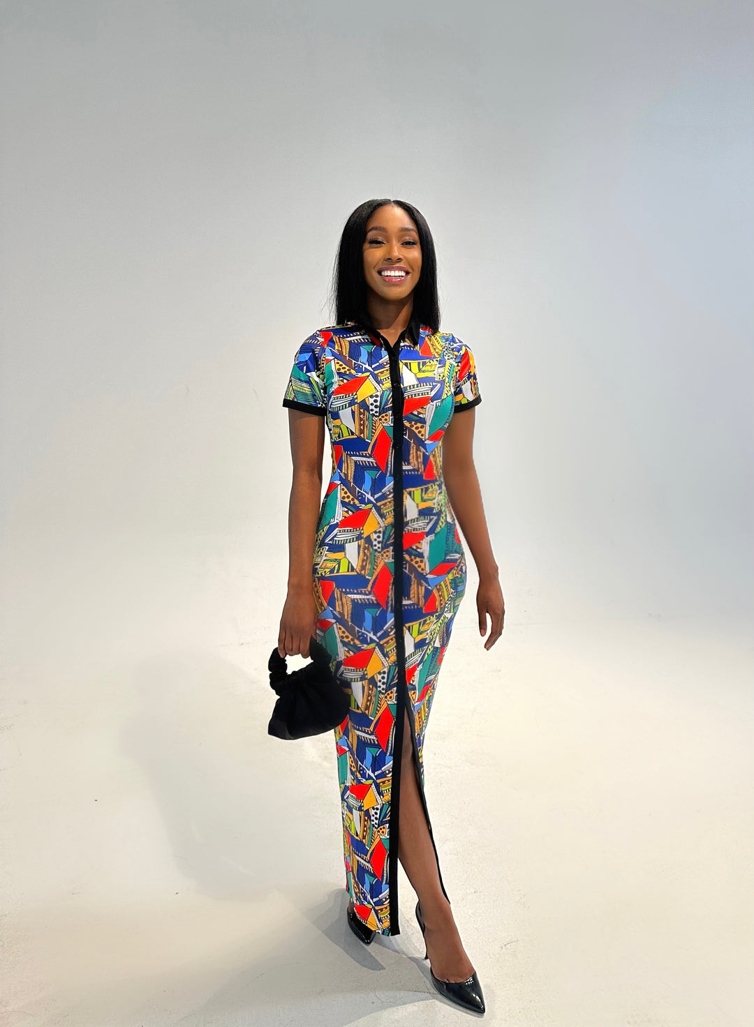 ROSARIA DRESS IN MULTICOLOR Lili Creation