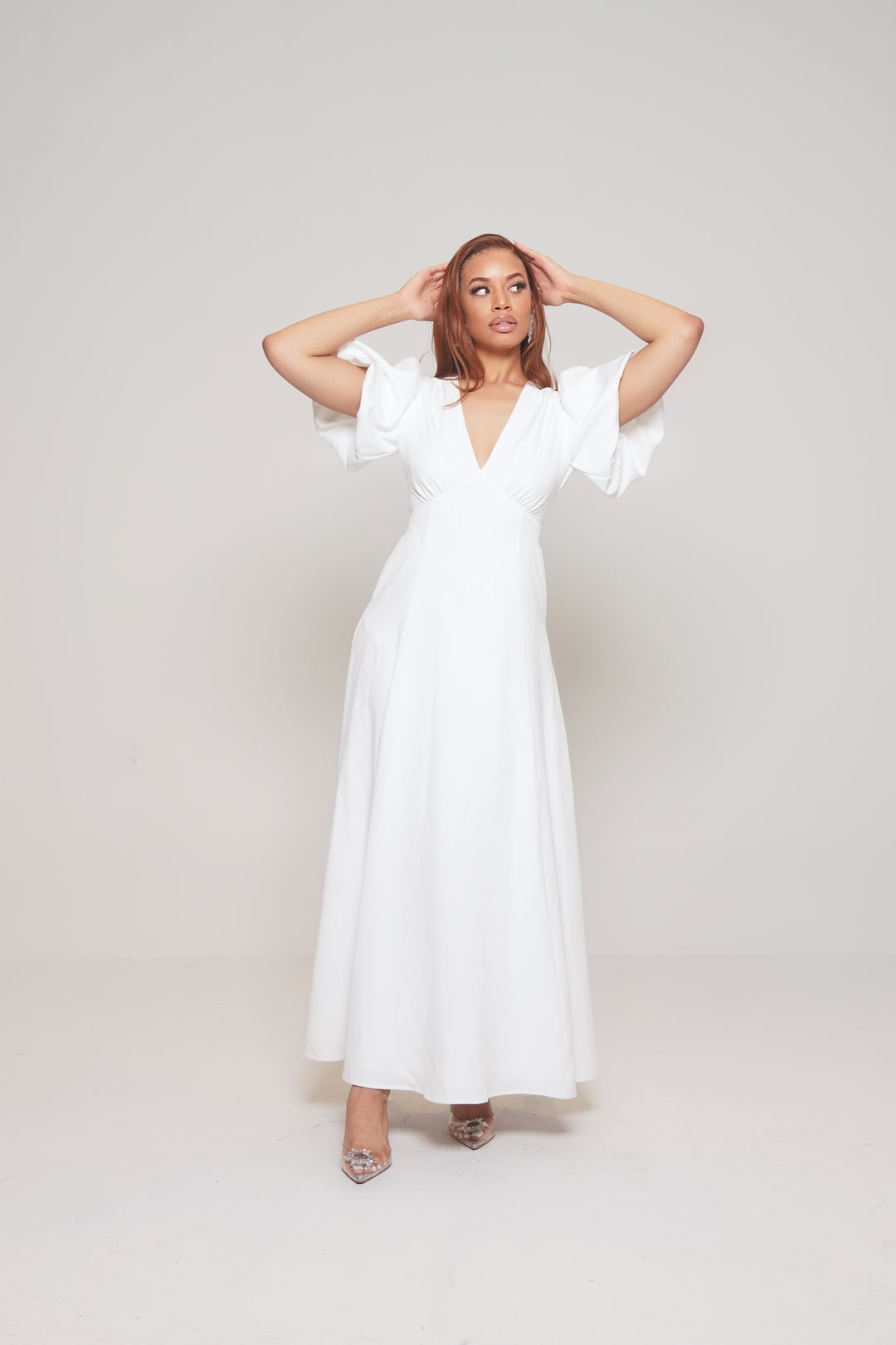 WHITE DRESS Lili Creation