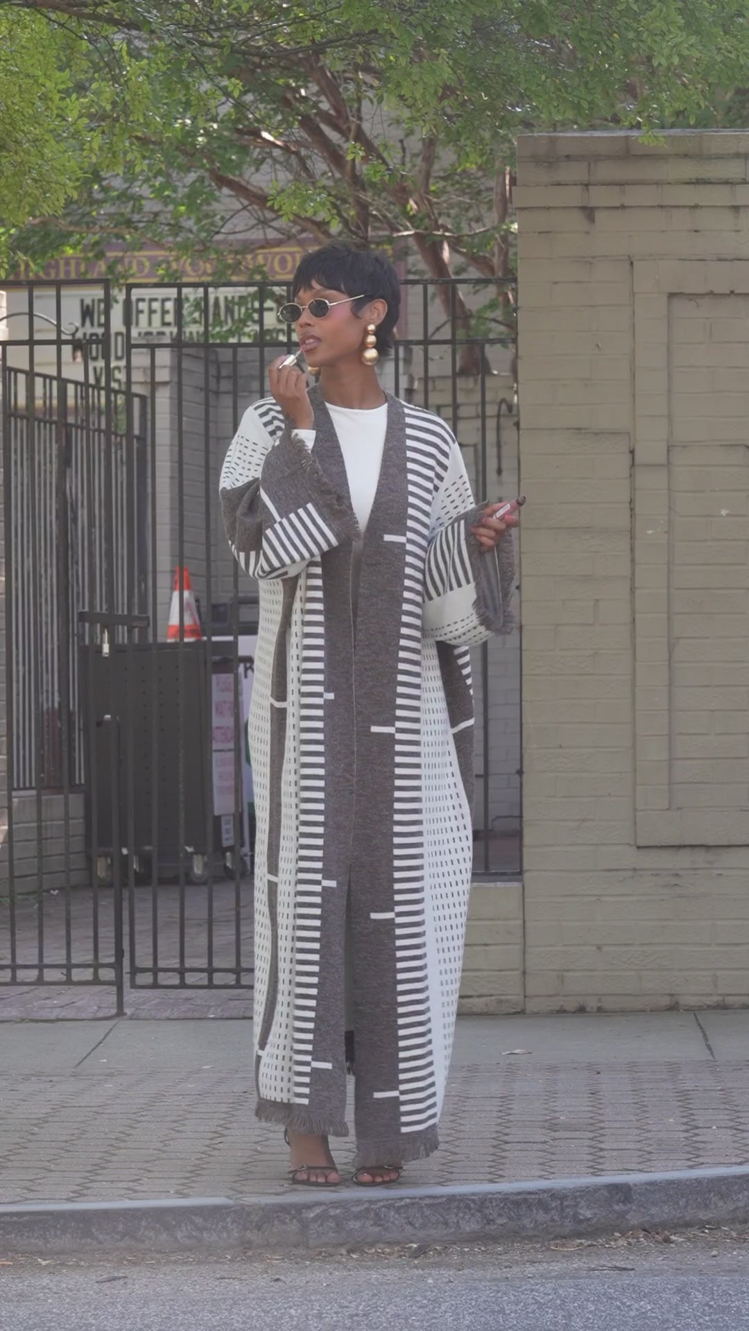 FRINGE KIMONO CARDIGAN