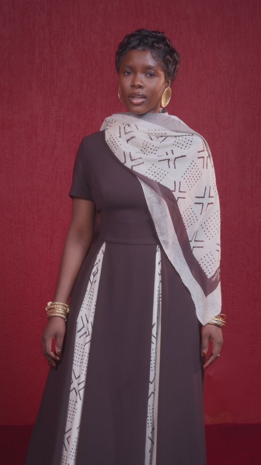 THE YARA CRÊPE DRESS