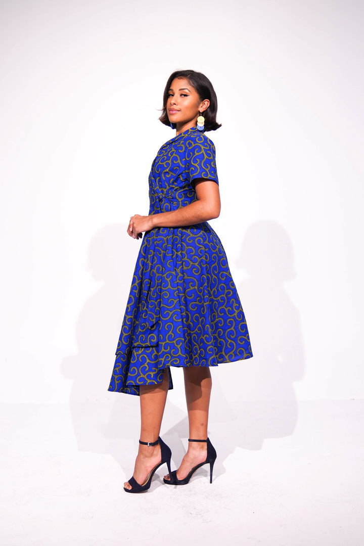 FANTASIA WRAP DRESS Lili Creation
