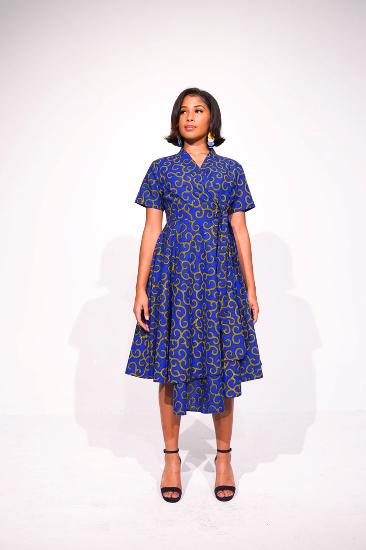 FANTASIA WRAP DRESS Lili Creation