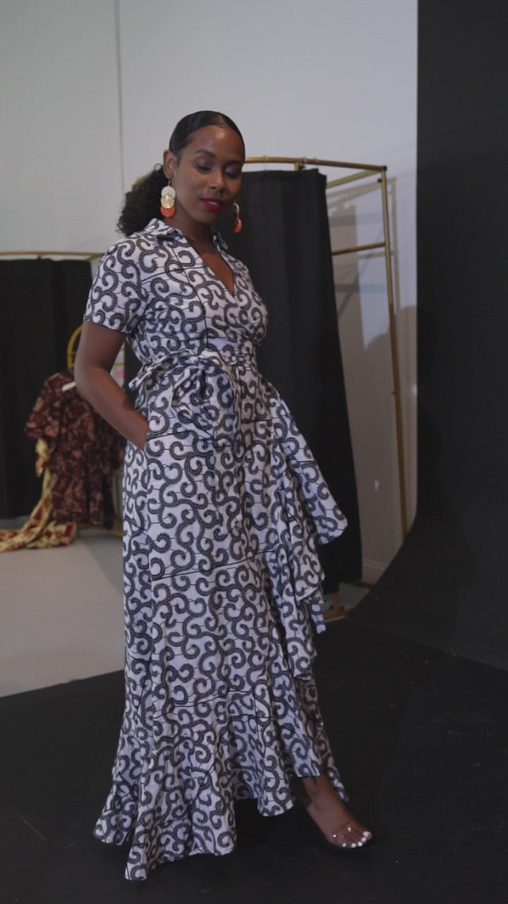 ROBE MAXI JARDIN