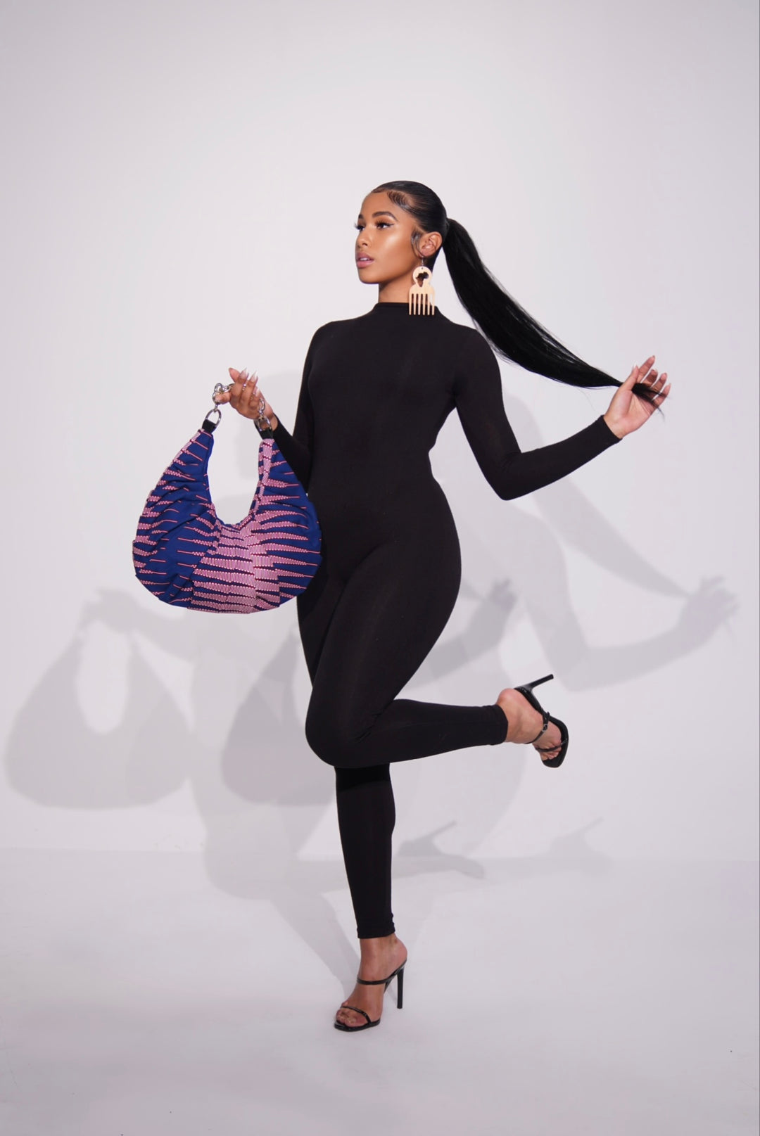 ANKARA CANVAS SHOULDER BAG Lili Creation