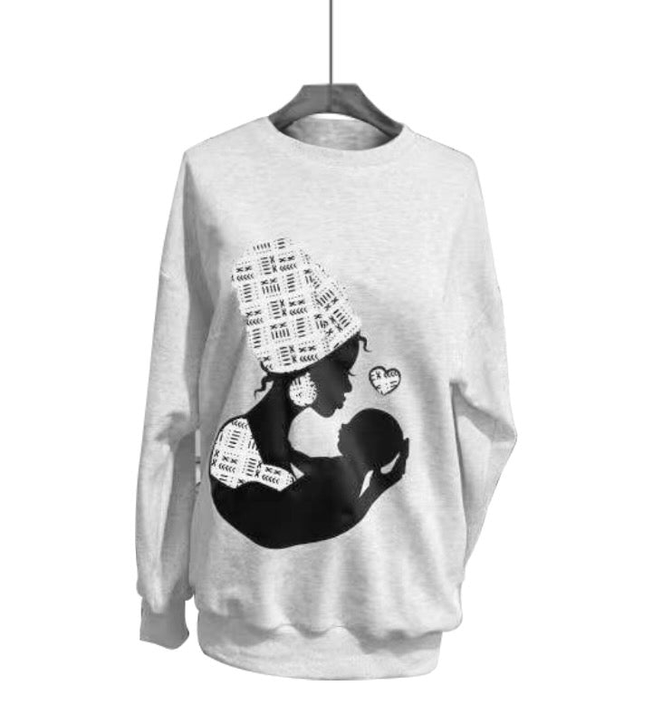THE LOVELY GREY SWEATER Lili Creation