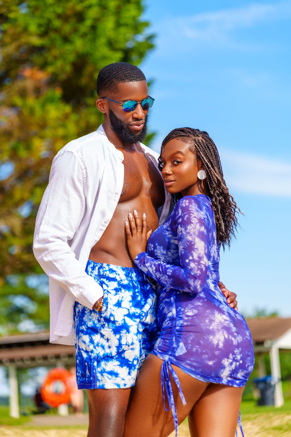 INDIGO MEN SHORT Lili Creation